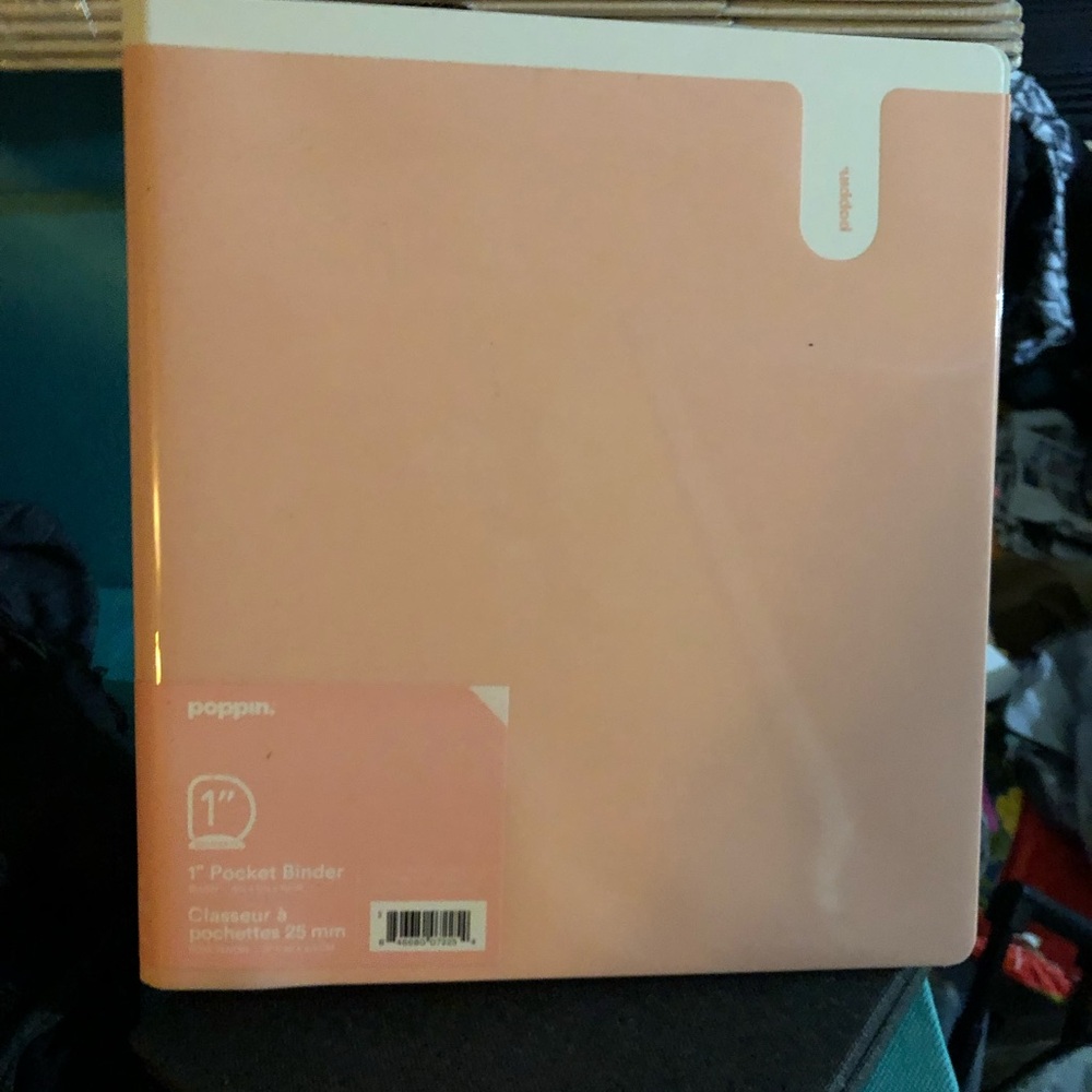NWT poppin 1” binder